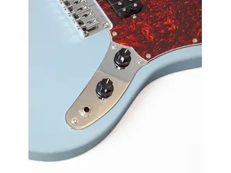 Gould Electric Guitar - Rebel Model in Baby Blue