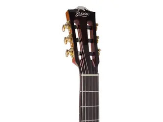Bromo Fusion Craft Electro-Acoustic Classical Guitar Incl Hard Case - Natural