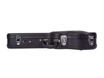 Kala Archtop Soprano Hardcase, Black