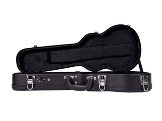 Kala Archtop Soprano Hardcase, Black