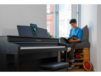 Kawai CA401 Digital Piano - Satin Black