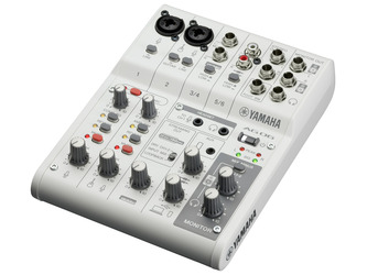 Yamaha AG06MK2 Live Streaming Mixer - White - B Stock