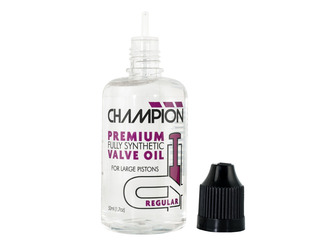 Champion Premium Fully Synthetic Valve Oil - 50ml Bottle - Regular