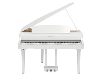 Yamaha CLP895 Digital Grand Piano in Polished White