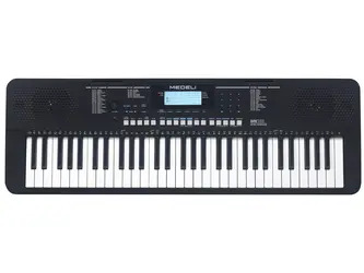 Medeli MILLENIUM Series Keyboard. 61 Key. Black