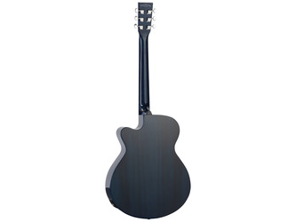 Tanglewood Discovery DBT SFCE TBG Super Folk Thru Blue Electro Acoustic Guitar