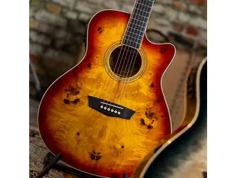 Washburn BURL ACE - Grand Auditorium Electro Acoustic Guitar