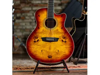 Washburn BURL ACE - Grand Auditorium Electro Acoustic Guitar