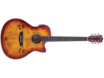 Washburn BURL ACE - Grand Auditorium Electro Acoustic Guitar