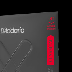 D'Addario XTC45 Silver Plated Copper Classical Guitar Strings, Normal Tension