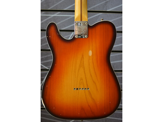 Fender Artist Jason Isbell Custom Telecaster 3-Colour Chocolate Burst Electric Guitar Incls Deluxe Gig Bag