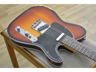 Fender Artist Jason Isbell Custom Telecaster 3-Colour Chocolate Burst Electric Guitar Incls Deluxe Gig Bag