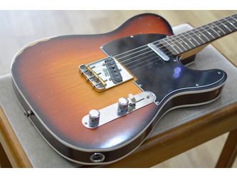 Fender Artist Jason Isbell Custom Telecaster 3-Colour Chocolate Burst Electric Guitar Incls Deluxe Gig Bag