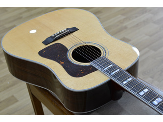 Guild USA D-55 Dreadnought Natural All Solid Acoustic Guitar & Case