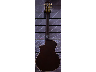 Yamaha APXT2 Dark Red Burst 3/4 Size Travel Electro Acoustic Guitar & Case
