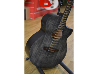 Faith Naked FKVBK Venus OM Black All Solid Electro Acoustic Guitar & Case