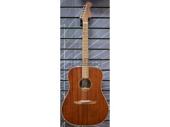 Fender California Redondo Special Natural Mahogany All Solid Electro Acoustic Guitar & Case - Sale