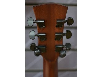 Faith Naked Mahogany FKVMG Venus OM Natural All Solid Electro Acoustic Guitar & Case