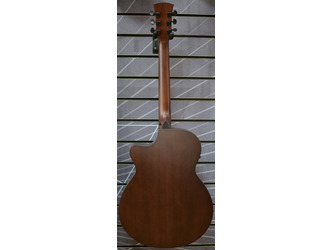 Faith Naked Mahogany FKVMG Venus OM Natural All Solid Electro Acoustic Guitar & Case