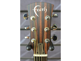 Faith Naked FKNE Neptune Baby Jumbo Natural All Solid Electro Acoustic Guitar & Padded Bag