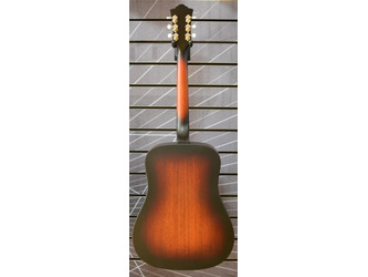Guild USA D-20 Dreadnought Vintage Sunburst Acoustic Guitar & Case