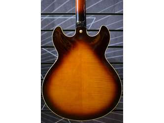 Yamaha Hollow Body SA2200 Brown Sunburst Electric Guitar & Case