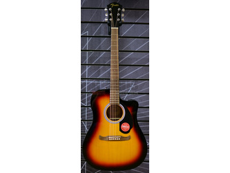 Fender Alternative FA-125CE Dreadnought Sunburst Electro Acoustic Guitar