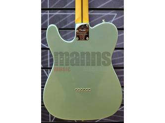 Fender American Professional II Telecaster Mystic Surf Green Electric Guitar & Case 