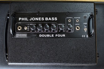 Phil Jones Bass Double Four BG-75 Black 2x4 Bass Guitar Amplifier Combo