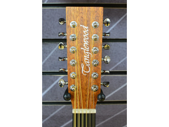 Tanglewood Winterleaf TR412CE CE Super Folk Natural 12-String Electro Acoustic Guitar