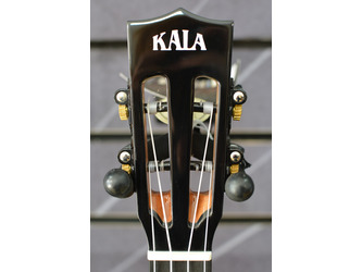 Kala Contour All Solid Gloss Spruce Rosewood Tenor Ukulele w/ Cutaway and Bag