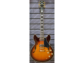 Yamaha Hollow Body SA2200 Brown Sunburst Electric Guitar & Case