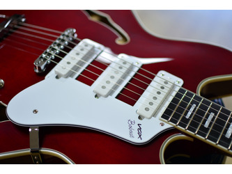 Vox Bobcat S66 Cherry Red Electric Guitar & Case - Sale