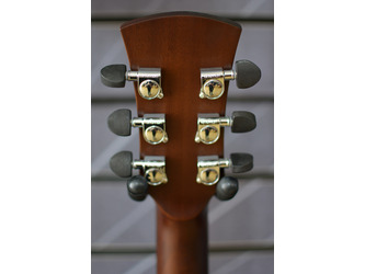 Faith Classic Burst FVSB45 Venus OM Sunburst All Solid Electro Acoustic Guitar & Case