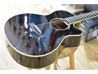 Tanglewood Winterleaf TW4 E BS Super Folk Black Shadow Electro Acoustic Guitar