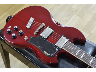 Guild Newark St. Polara Deluxe Electric Guitar - Cherry Red