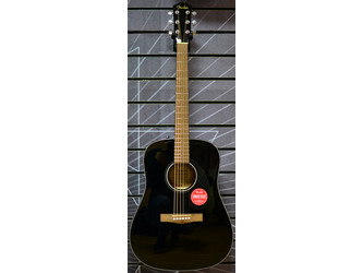 Fender Classic Design CD-60S Dreadnought Black Acoustic Guitar