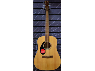 Fender Classic Design CD-60S Dreadnought Natural Left-Handed Acoustic Guitar