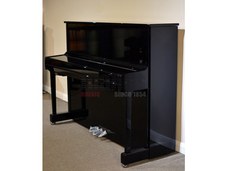 Yamaha P116 Black Polyester SH2 -Type Silent Piano with Chrome Fittings 