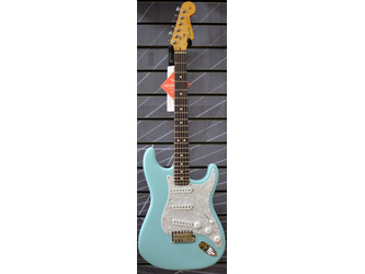 Fender Artist Cory Wong Stratocaster Daphne Blue Electric Guitar Incls Deluxe Moulded Case