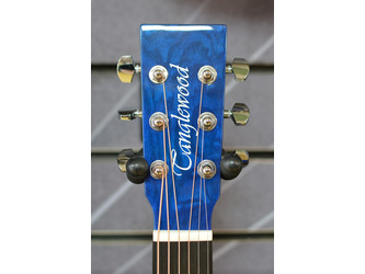 Tanglewood Azure TA4 Acoustic Electro Guitar - Serenity Blue Gloss