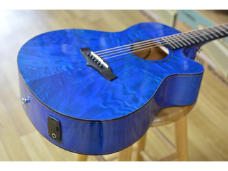 Tanglewood Azure TA4 Acoustic Electro Guitar - Serenity Blue Gloss