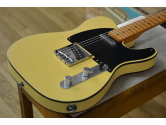 Fender Squier 40th Anniversary Vintage Edition Telecaster Satin Vintage Blonde Electric Guitar 