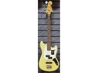 Fender Player II Mustang Bass Guitar Hialeah Yellow