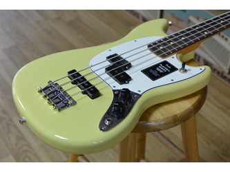 Fender Player II Mustang Bass Guitar Hialeah Yellow