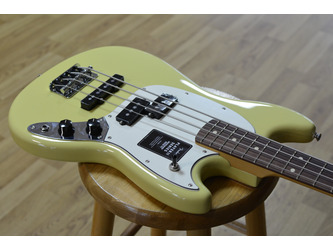 Fender Player II Mustang Bass Guitar Hialeah Yellow