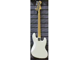 Fender Player Jazz Bass Olympic White Left-Handed Electric Bass Guitar - B Stock