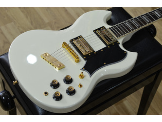 Guild Kim Thayil Polara Electric Guitar - White