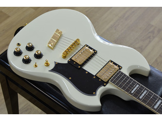 Guild Kim Thayil Polara Electric Guitar - White