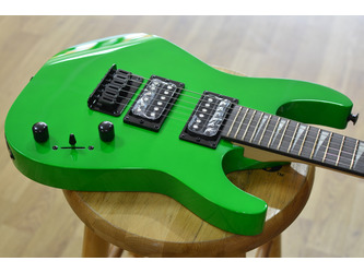 Jackson JS Series Dinky Minion JS1X, Neon Green, Amaranth